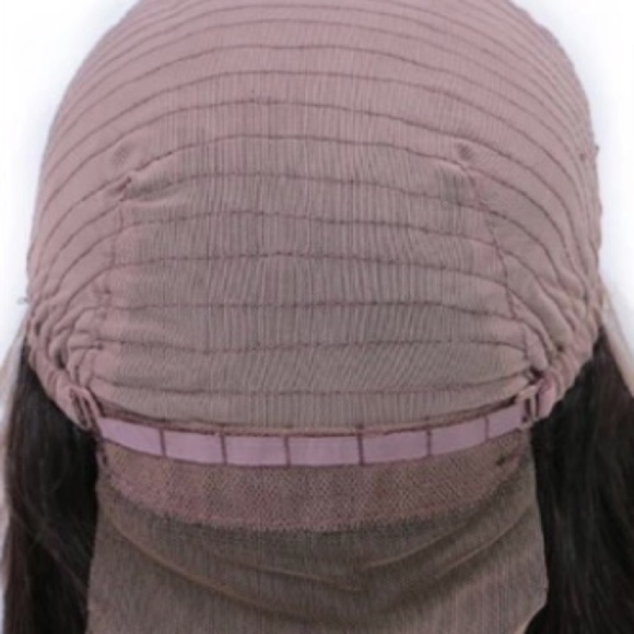 ?KIDA 24” 1B 100%BRAZILIAN S8 HAIR LACE FRONT WIG main image 7